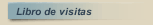 Libro de visitas